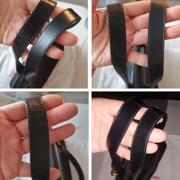 Paloma Picasso Small Nylon & Leather Handbag - Picture 11 of 16